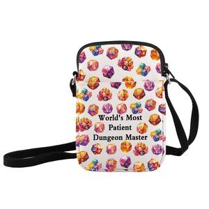 3839 Game Master Crossbody Bag Funny Game Lover Gift Game Dice Shoulder Bag